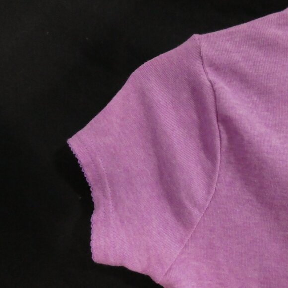 CARTER'S | size 10 | Cat and Mouse Print | Light Purple Short Sleeve Tee W/ Bow - Picture 10 of 14